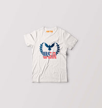 Load image into Gallery viewer, USA America Kids T-Shirt for Boy/Girl-0-1 Year(20 Inches)-White-Ektarfa.online
