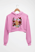 Load image into Gallery viewer, Fuck Patriarchy Crop HOODIE FOR WOMEN-Light Baby Pink-Ektarfa.online
