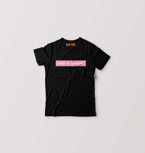 Drake Kids T-Shirt for Boy/Girl-Black-Ektarfa.online