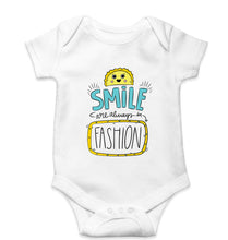 Load image into Gallery viewer, Smile are Always in Fashion Kids Romper For Baby Boy/Girl-0-5 Months(18 Inches)-White-Ektarfa.online
