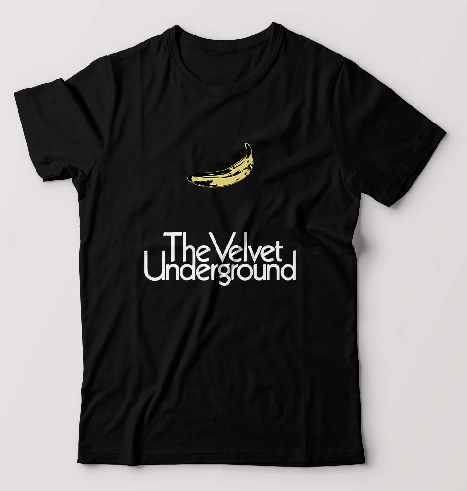 The Velvet Underground T-Shirt for Men-Black-Ektarfa.online