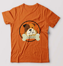 Load image into Gallery viewer, Dog T-Shirt for Men-Orange-Ektarfa.online
