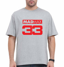 Load image into Gallery viewer, Max Verstappen Oversized T-Shirt for Men-Grey-Ektarfa.online
