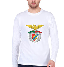 Load image into Gallery viewer, Benfica Full Sleeves T-Shirt for Men-White-Ektarfa.online
