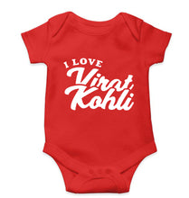 Load image into Gallery viewer, Virat Kohli Kids Romper For Baby Boy/Girl-Red-Ektarfa.online
