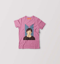 Load image into Gallery viewer, V-BTS(K-Pop) T-Shirt for Boy/Girl-Pink-Ektarfa.online
