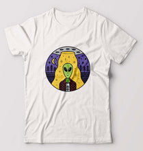 Load image into Gallery viewer, Alien T-Shirt for Men-White-Ektarfa.online
