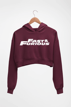 Load image into Gallery viewer, Fast &amp; Furious Crop HOODIE FOR WOMEN
