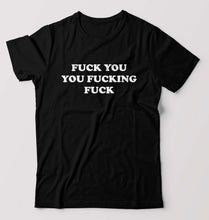 Load image into Gallery viewer, Funny Fuck T-Shirt for Men-S(38 Inches)-Black-Ektarfa.online
