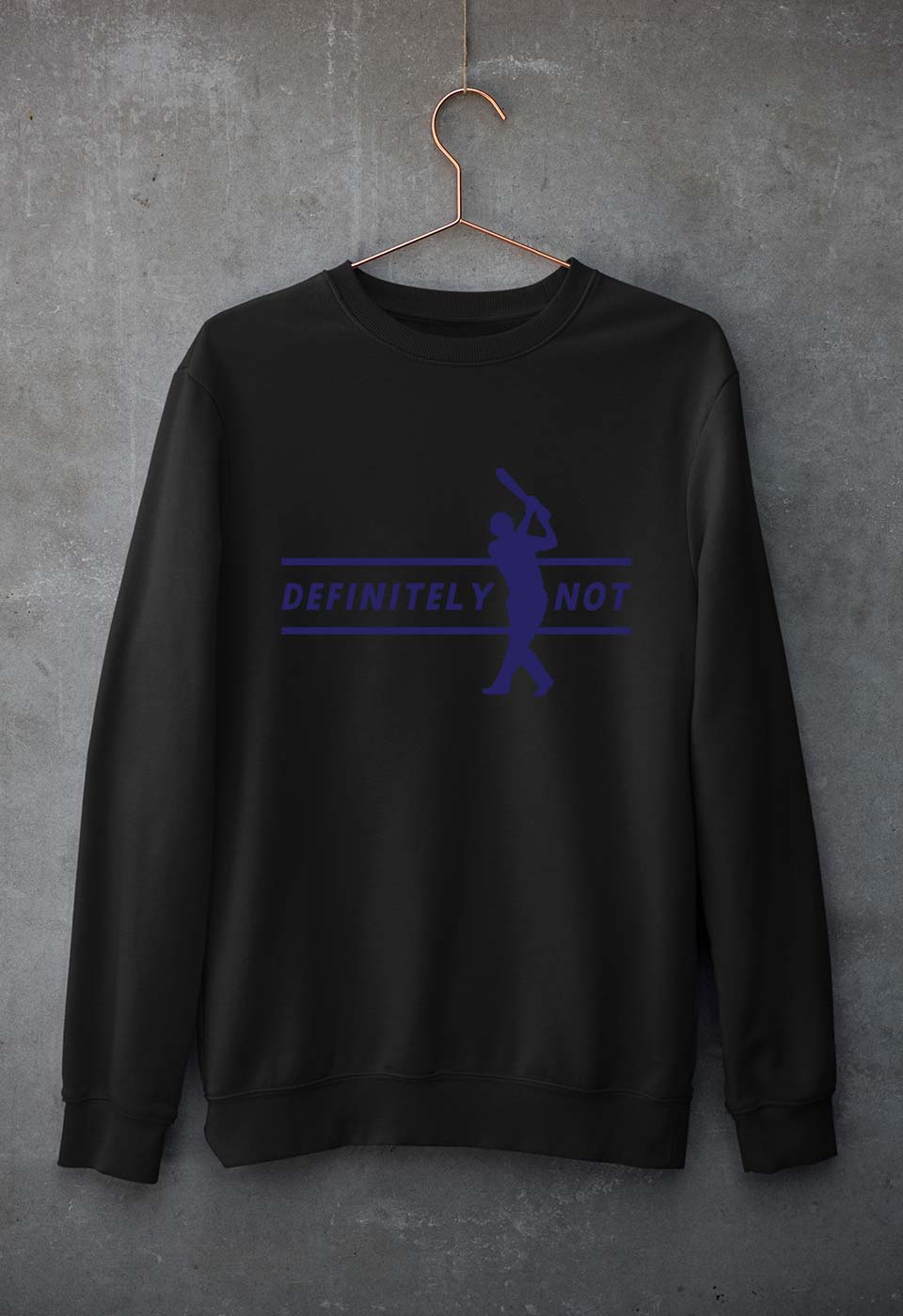 MS Dhoni Unisex Sweatshirt for Men/Women-Black-Ektarfa.online