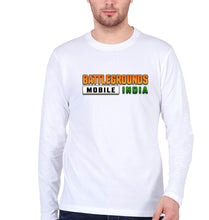 Load image into Gallery viewer, Battlegrounds Mobile India (BGMI) Full Sleeves T-Shirt for Men-White-Ektarfa.online
