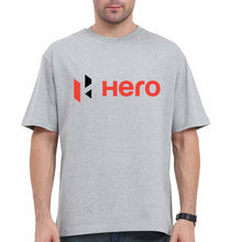 Load image into Gallery viewer, Hero MotoCorp Oversized T-Shirt for Men-Grey-Ektarfa.online
