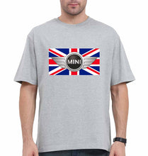 Load image into Gallery viewer, Mini Cooper Oversized T-Shirt for Men-Grey-Ektarfa.online
