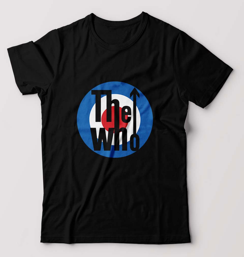 The Who Band T-Shirt for Men-S(38 Inches)-Black-Ektarfa.online