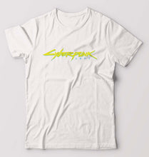 Load image into Gallery viewer, Cyberpunk T-Shirt for Men-S(38 Inches)-White-Ektarfa.online
