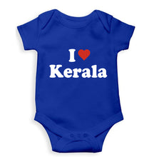 Load image into Gallery viewer, I Love Kerala Kids Romper For Baby Boy/Girl-0-5 Months(18 Inches)-Royal Blue-Ektarfa.online
