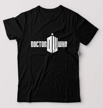 Load image into Gallery viewer, Doctor Who T-Shirt for Men-S(38 Inches)-Black-Ektarfa.online
