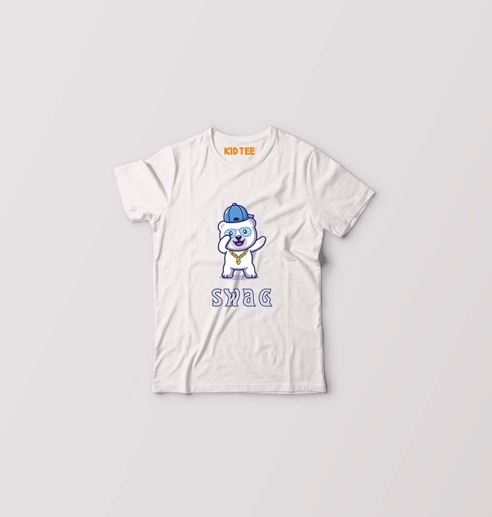Swag T-Shirt for Boy/Girl-White-Ektarfa.online