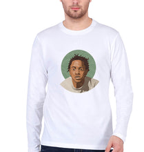Load image into Gallery viewer, Kendrick Lamar Full Sleeves T-Shirt for Men-White-Ektarfa.online
