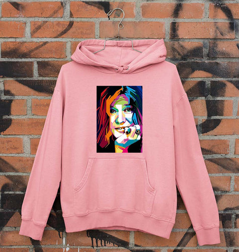 Janis Joplin Unisex Hoodie for Men/Women-Light Pink-Ektarfa.online