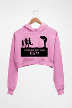 Load image into Gallery viewer, Rum Funny Crop HOODIE FOR WOMEN
