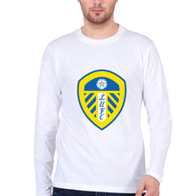 Load image into Gallery viewer, LEEDS-UNITED Full Sleeves T-Shirt for Men-White-Ektarfa.online
