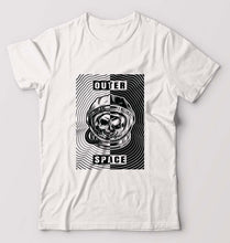 Load image into Gallery viewer, Outer Space T-Shirt for Men-S(38 Inches)-White-Ektarfa.online
