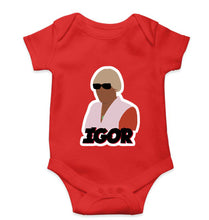 Load image into Gallery viewer, Igor Kids Romper For Baby Boy/Girl-0-5 Months(18 Inches)-Red-Ektarfa.online
