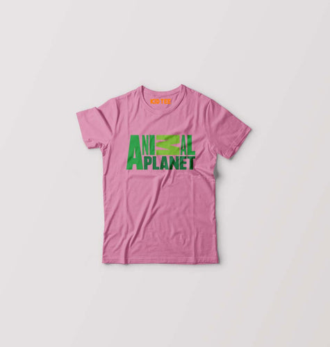 Animal Planet Kids T-Shirt for Boy/Girl-Pink-Ektarfa.online