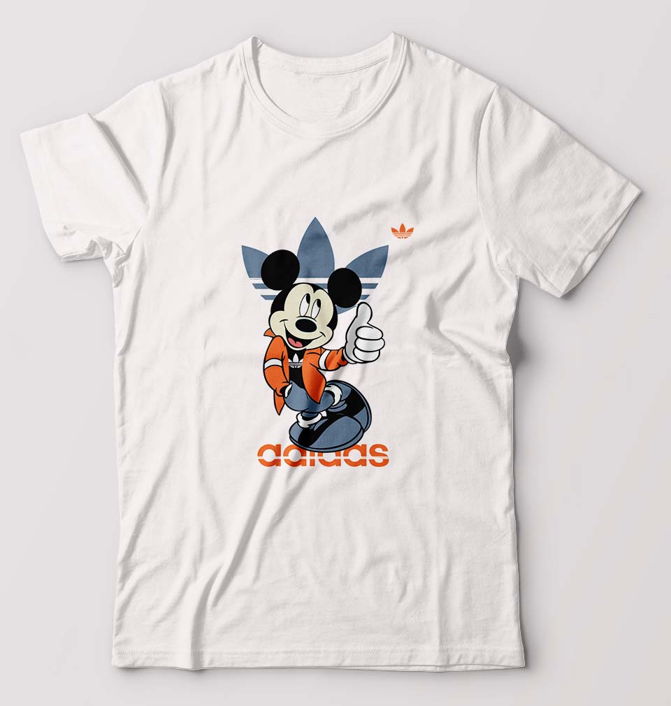 Mickey T-Shirt for Men-White-Ektarfa.online