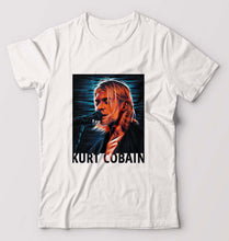 Load image into Gallery viewer, Kurt Cobain T-Shirt for Men-S(38 Inches)-White-Ektarfa.online
