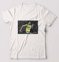 Load image into Gallery viewer, Usain Bolt T-Shirt for Men-White-Ektarfa.online
