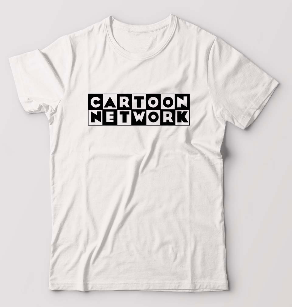 Cartoon Network T-Shirt for Men-S(38 Inches)-White-Ektarfa.online