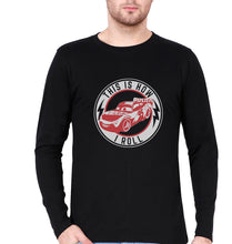 Load image into Gallery viewer, Lightning McQueen Full Sleeves T-Shirt for Men-Black-Ektarfa.online
