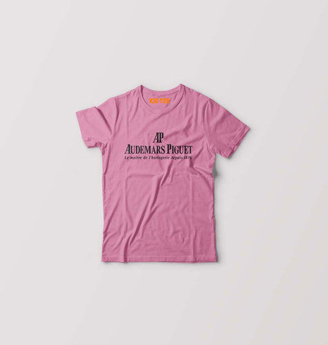 Audemars Piguet Kids T-Shirt for Boy/Girl-Pink-Ektarfa.online