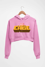 Load image into Gallery viewer, Luke Cage Crop HOODIE FOR WOMEN-Light Baby Pink-Ektarfa.online
