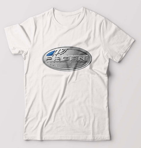 Pagani T-Shirt for Men-White-Ektarfa.online