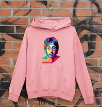 Load image into Gallery viewer, John Lennon Unisex Hoodie for Men/Women-Light Baby Pink-Ektarfa.online
