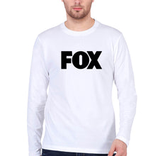 Load image into Gallery viewer, Fox Full Sleeves T-Shirt for Men-White-Ektarfa.online
