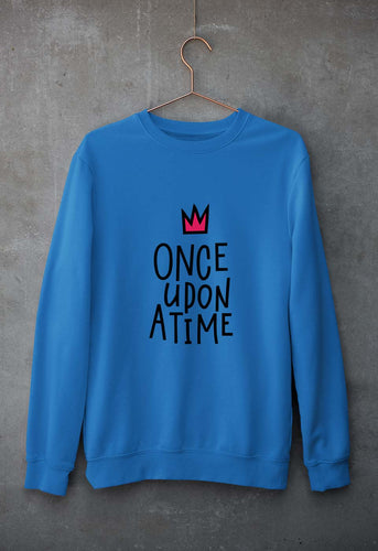 Once Upon a Time Unisex Sweatshirt for Men/Women-Royal Blue-Ektarfa.online