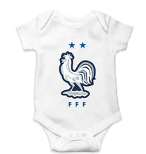Load image into Gallery viewer, France Football Kids Romper For Baby Boy/Girl-0-5 Months(18 Inches)-White-Ektarfa.online
