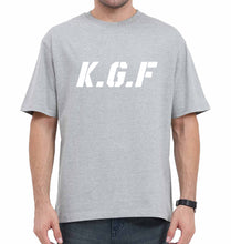 Load image into Gallery viewer, KGF Oversized T-Shirt for Men-Grey-Ektarfa.online
