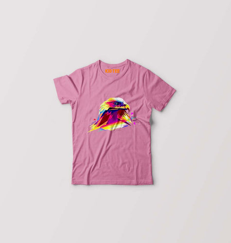 Eagle T-Shirt for Boy/Girl-Pink-Ektarfa.online