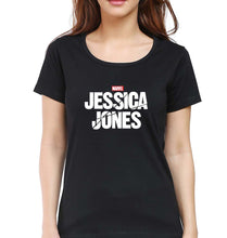 Load image into Gallery viewer, Jessica Jones T-Shirt for Women-Black-Ektarfa.online
