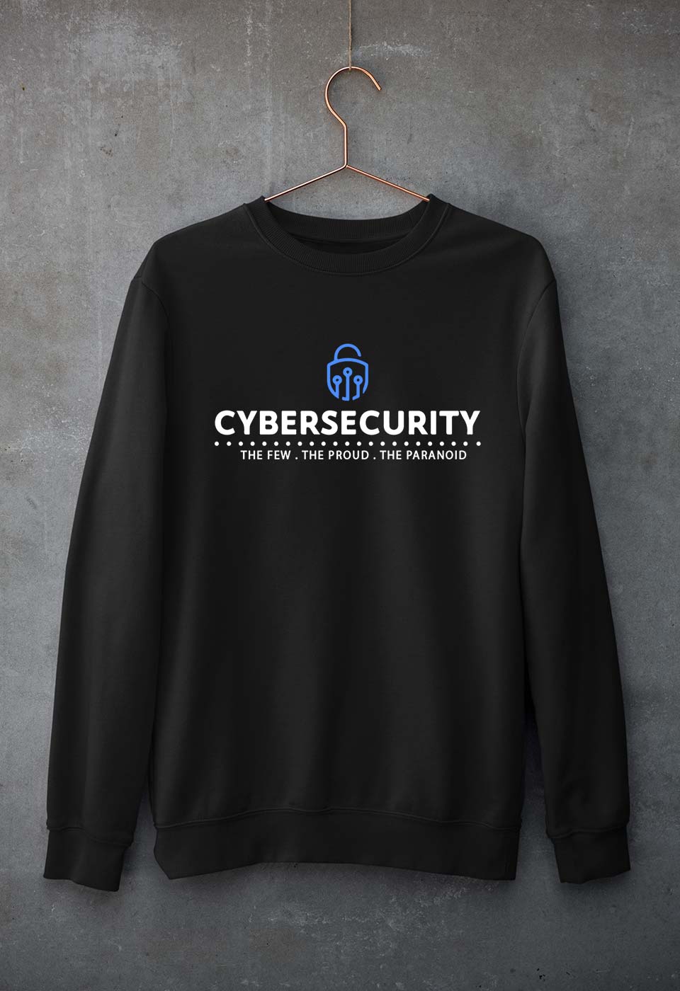 Cyber Security Unisex Sweatshirt for Men/Women-Black-Ektarfa.online