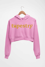 Load image into Gallery viewer, Tapestry Crop HOODIE FOR WOMEN-Light Baby Pink-Ektarfa.online
