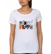 Load image into Gallery viewer, Pink Floyd T-Shirt for Women-White-Ektarfa.online
