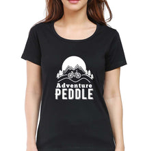 Load image into Gallery viewer, Cycling Adventure T-Shirt for Women-Black-Ektarfa.online
