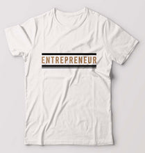 Load image into Gallery viewer, Entrepreneur T-Shirt for Men-White-Ektarfa.online
