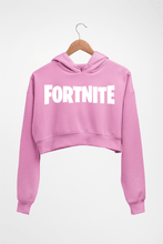 Load image into Gallery viewer, Fortnite Crop HOODIE FOR WOMEN
